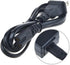 MDCGPower 5ft HT-S100F 2-Prong AC Power Cord Cable Compatible with Sony Sound Bar Speaker