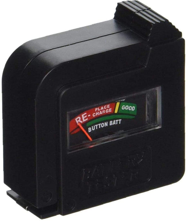 1Pc Black Practical BT-860 Battery Tester Checker for 9V 1.5V Button Cell, Electrical Equipment