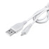 SRGTHE 3.3ft 5V White Micro USB DC Charging Cable PC Laptop Charger Power Cord Compatible with Brookstone Tranquil