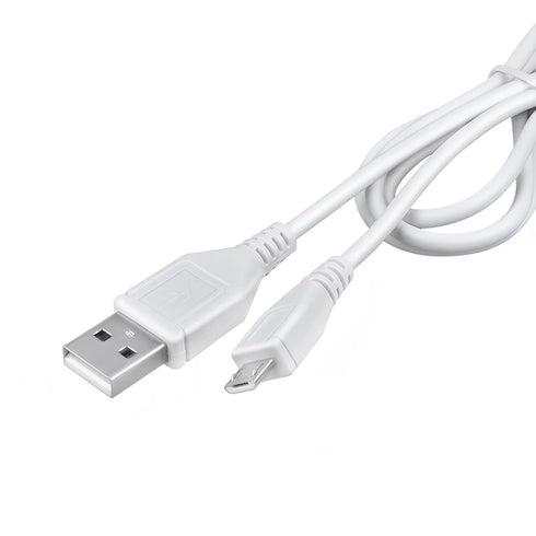SRGTHE 3.3ft G-807 G807 White Micro USB Cable Computer PC Laptop Data Sync Cord Compatible with Indena Subwoofer