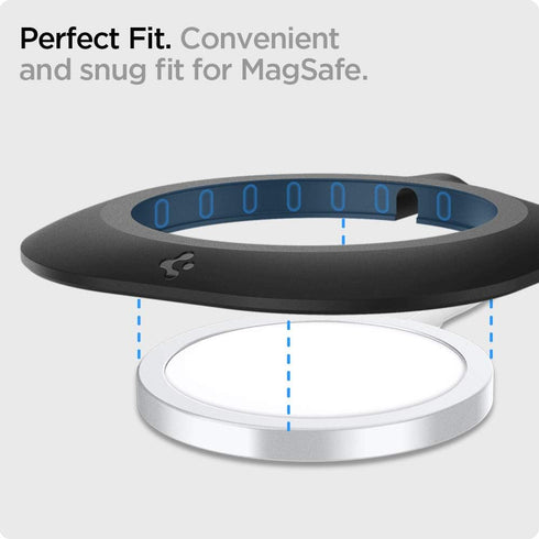 Spigen Mag Fit Designed for MagSafe Charger Pad Cover Case, Compatible with iPhone 15/14/13/12 Models, AirPod Pro,