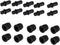 Speaker Grill Guides, 10 Pairs Dust Proof Plastic Speaker Grill Peg Kit, Snap Button Fasteners
