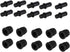 Speaker Grill Guides, 10 Pairs Dust Proof Plastic Speaker Grill Peg Kit, Snap Button Fasteners