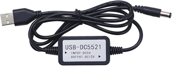 USB to DC 12V Adapter for Haloview Monitor