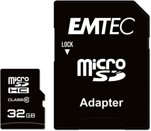 Emtec ECMSD16GHC4 Carte Mémoire SDHC Classe 4, 16 Go