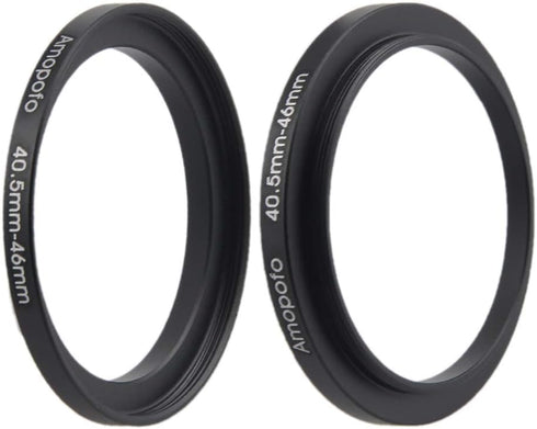 40.5mm to 46mm Step Up Ring Filter Adapter for UV, ND, CPL - Metal Step Up Ring