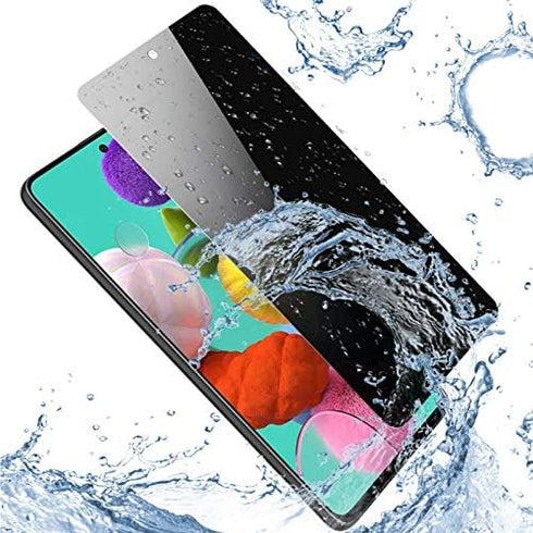 Privacy Screen Protector for Samsung Galaxy A71 5G, 2-Pack Full Coverage Tempered Glass