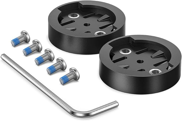 TUSITA Replacement Mount Insert Adapter Compatible with Garmin Bike Computer, Radar Tail Light Mount - 2 Pack