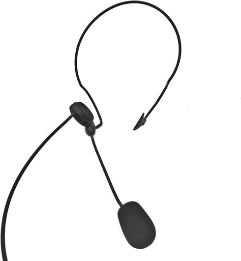 Ptt Mic Earpiece - Two Way Radio Headset Behind The Head Ear Piece for Midland 2 Pin Walkie Talkie