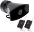 ePathChina 7 Tone Sound Loud Car Siren Vehicle Horn Hooter/Ambulance/Siren/Traffic Sound with Black