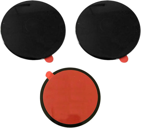Tuxihapp 80mm Adhesive Dashboard Pad Mounting Disk, Heat-Resistant Sticky Pad for Suction Cup