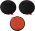 Tuxihapp 80mm Adhesive Dashboard Pad Mounting Disk, Heat-Resistant Sticky Pad for Suction Cup