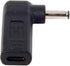 cablecc USB 3.1 Type C USB-C to DC 4.5x3.0mm Adapter, PD Emulator Trigger 90 Degree Angled