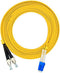 2 Meters 6ft LC to ST Duplex 9/125 Single-Mode Fiber Optic Cable Jumper Optical Patch Cord