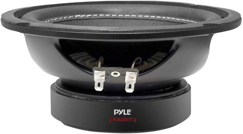 Pyle PLPW6D 6" Dual Voice Coil 4-Ohm Black Car Stereo Audio Subwoofers - 2 Pack