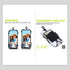 Gear Beast Universal Crossbody Pocket Cell Phone Lanyard, Compatible with iPhone & Galaxy, Black