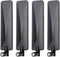 BINGFU 4G LTE Cellular Trail Camera Antenna 9dBi RP-SMA Male (4-Pack) Compatible with
