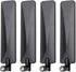 BINGFU 4G LTE Cellular Trail Camera Antenna 9dBi RP-SMA Male (4-Pack) Compatible with