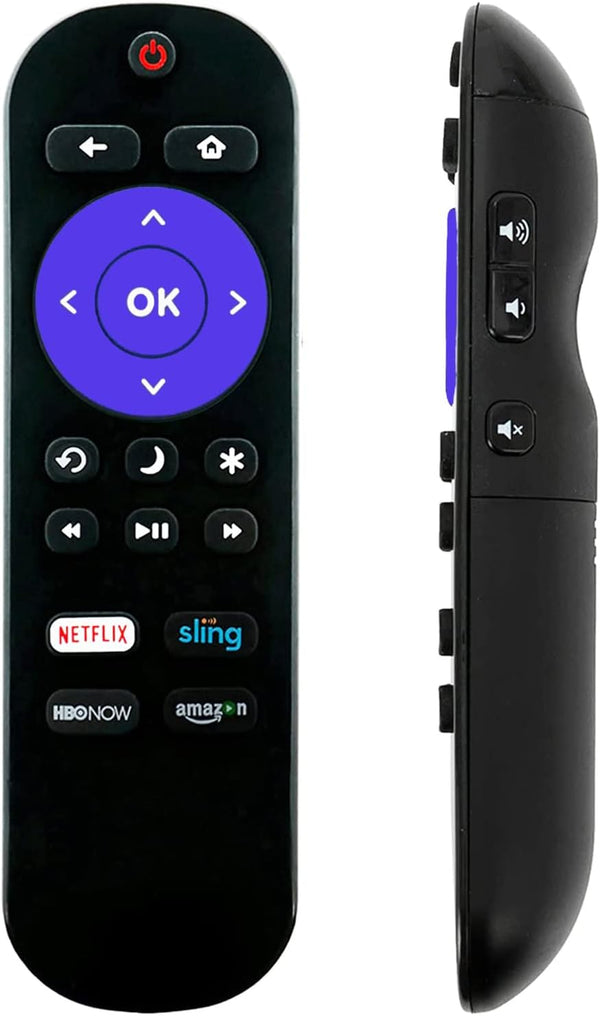 Universal Remote for All Sharp Roku TV Models: LC-32LB481U, LC-43LB481U, LC-50LB481U, LC-55LB481U