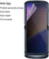 2 Pack Privacy Screen Protector for Motorola Razr 5G 2020, Anti-peep Soft Outside + Inside Screen Protector Scratch