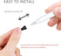 SIXFU 1 2 30) Cover Compatible with Apple Pencil Tips, Silicone Nibs Protector for Apple Pen and Gen iPencil Tip Paper