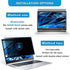 FILMEXT 15.6 inch Laptop Privacy Screen Filter, Anti-Spy, Anti-Glare, Anti Blue Light for Asus, Acer, Dell, Toshiba