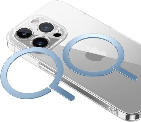 Metal Plate Ring Sticker for Magsafe, Mag Safe Ring Sticker Magnet, Compatible Universal Conversion Mag Safe Adapter