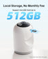 CYVIO 5MP 3K 2-Way Indoor WiFi Camera, Plug-in Security Camera with Wireless Connection, Video, Pan/Tilt, Audio, AI