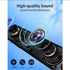 LENRUE Computer Speakers, Wired USB-Powered Sound-bar with 10W Stereo Sound for PC Desktop, Plug-n-Play (A39PRO/Black)