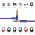 Replacement Audio Cable Cord with In-line Mic and Remote Control for Beats Solo/Studio/Pro