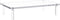 Jusalpha Acrylic Monitor Stand - 10mm Thickness Clear Platform - 14.5'' x