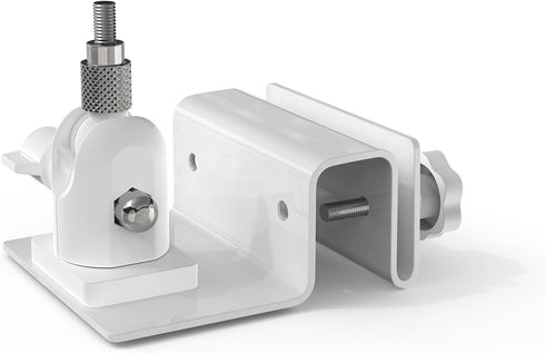 No Drill Gutter Mount for Ring Stick Up Cam, Pan Tilt Adapter (1 Pack, Camera Not Included)