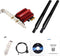 AX3000 WiFi 6 PCI-E Card, AX200 Desktop WiFi Bluetooth 5.2 PCIe Adapter, 3000Mbps Dual Band MU-MIMO for PC Windows 10/11