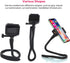 Fence Mount Chain Link Mount for Action Camera Phone, Flexible Clamp Selfie Pole Gooseneck Mount for GoPro, Insta360,