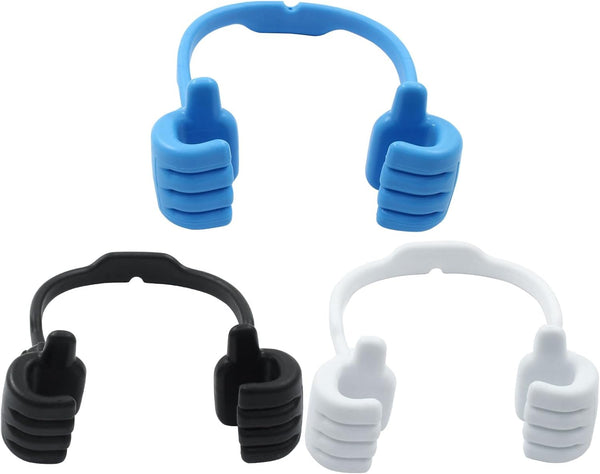 verkelly 3 Pack Thumbs Up Phone Stand Holder, Adjustable Cell Phone Holder Plastic