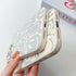 KERZZIL Cute Funny Face Phone Case for iPhone 14 Pro Max, Beige with Liquid Silicone & Microfiber Lining