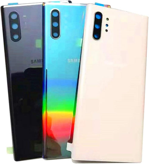 Galaxy Note 10 Plus Back Glass Cover Housing Door - Parts Replacement for Samsung Galaxy Note10+ Note10 Plus 5G (Aura