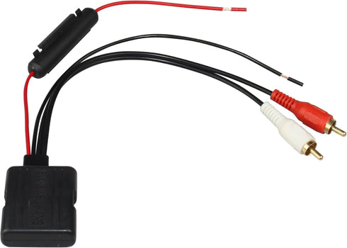 Bluetooth Module 2RCA Input for Car Stereo, Wireless Play for Any Device with Bluetooth Function