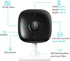 Kasa Smart 2K+ 2-Way KC400 Kasa Indoor Wired Security Camera - Works as a Baby Monitor & Pet Camera, Person/Motion/Baby