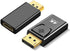 2Pcs DisplayPort to HDMI Adapter Converter, DP Male to HDMI Female Cable for PC, TV