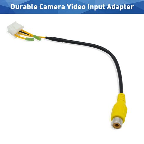 10 Android Car Stereo Radio RCA Plug Pin Radio Backup Camera RCA Wiring Adapter Connector Cable