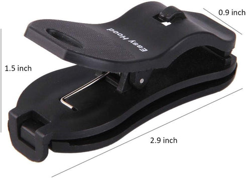 Clip-On Lens Cap Keeper, Anti-Lost Holder Strap for 40.5-77mm Canon Nikon Sony Pentax Olympus DSLR