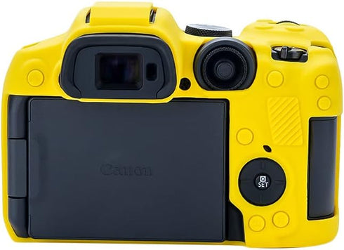 Rieibi EOS R7 Silicone Case for Canon eos r7 Digital Camera - Protective Cover - Yellow