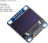 DIYmall 0.96 Inch I2C 128x64 SSD1306 51 Msp420 STIM32 (Pack 2pcs) Blue Yellow OLED Display Module Serial IIC Screen