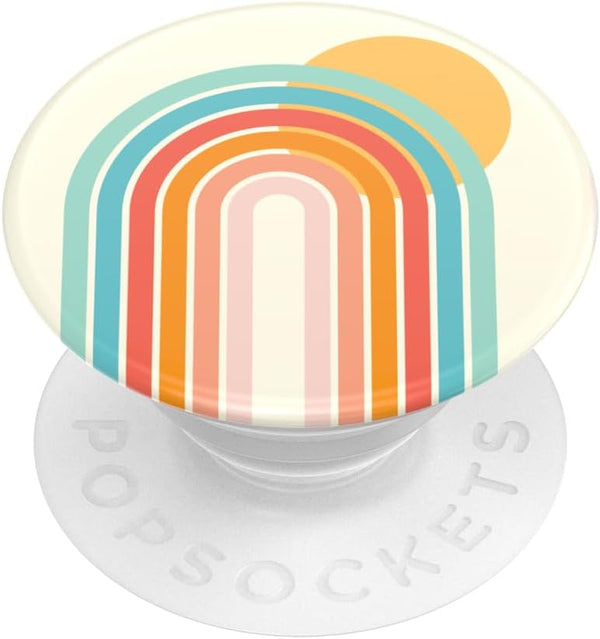 PopSockets Phone Grip with Expanding Kickstand, Rays for Days Design