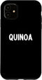 Funny Quinoa Lover Peru Peruvian Food iPhone 11 Quinoa Food Design For Men Women Kids Funny Quinoa Case