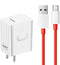 Warp Charger 30W Quick Rapid Charge Power Adapter with USB-C Fast Charging Cable, Compatible with OnePlus