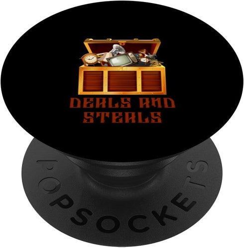 Thrifting Don't Miss Out On Deals Garage Sale Junk Market PopSockets Standard PopGrip