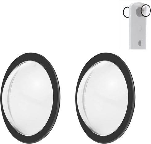 PULUZ Dual Lens Guard for Ricoh Theta SC2/S/V, Protective Cover Case for Ricoh Theta SC2 Camera Accessories