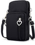 Women's Crossbody Phone Bag Purse Pouch Wristlet Wallet Case with Card Zip Pocket